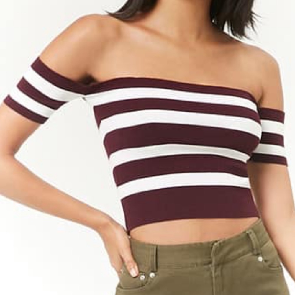 NWT F21 Sweater crop top